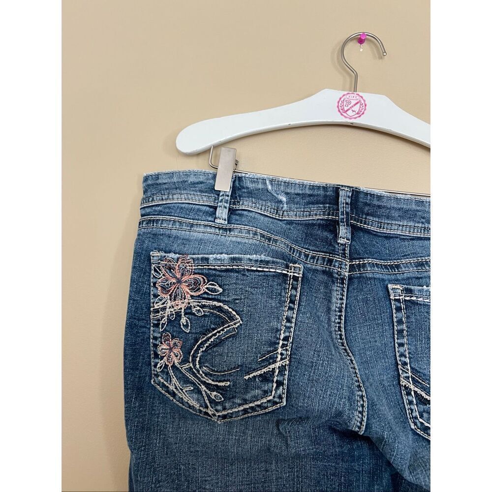 Silver Jeans Elyse Ankle Slim Jeans Woman’s Size 33 Length 27 - Picture 10 of 13